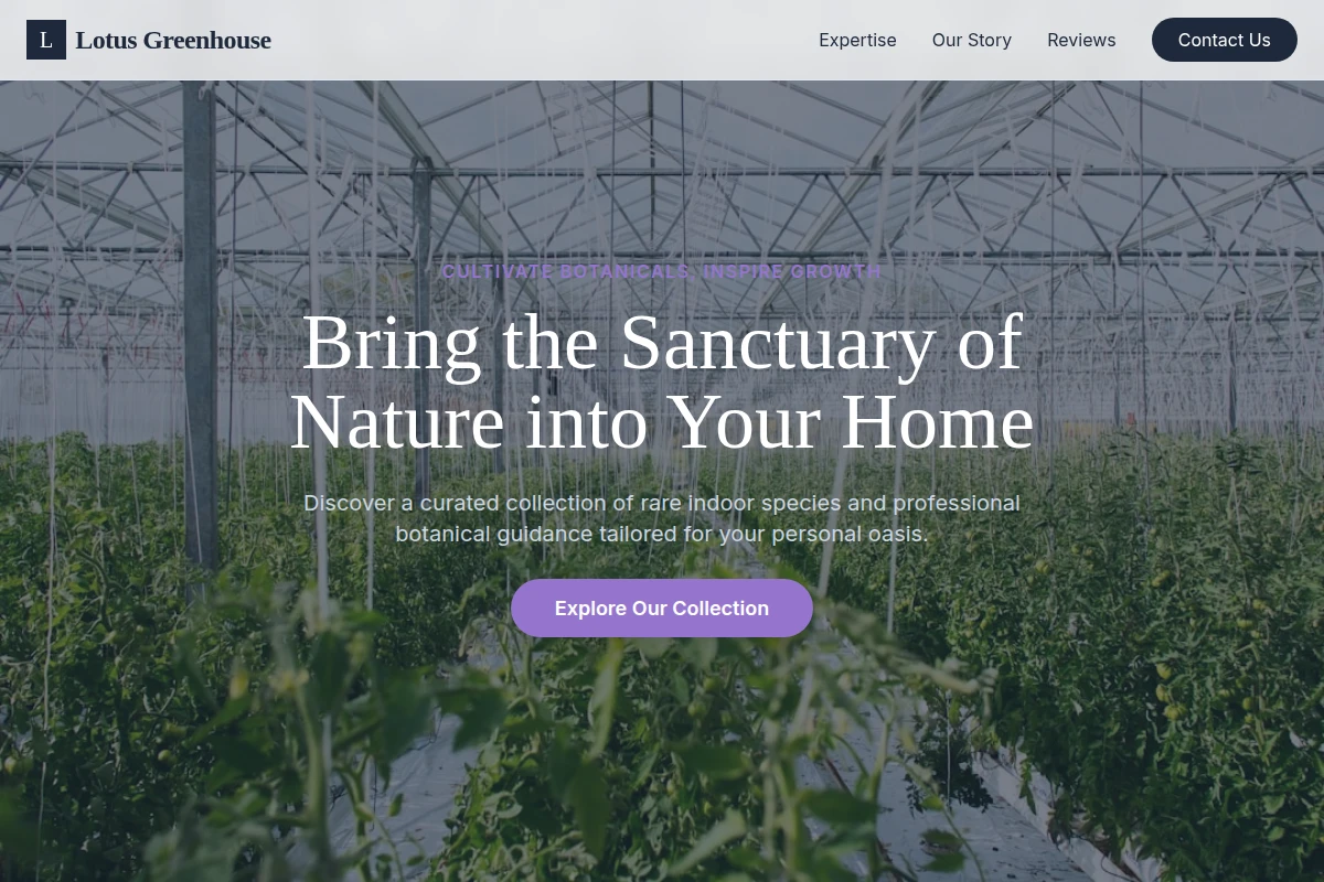 Lotus Greenhouse