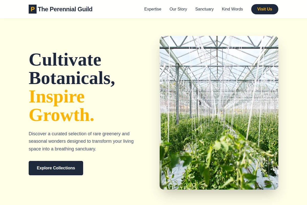 Sedge Greenhouse